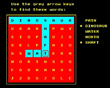 Dinosaur Discovery (1985)(Wiley, Jacaranda) screen shot game playing